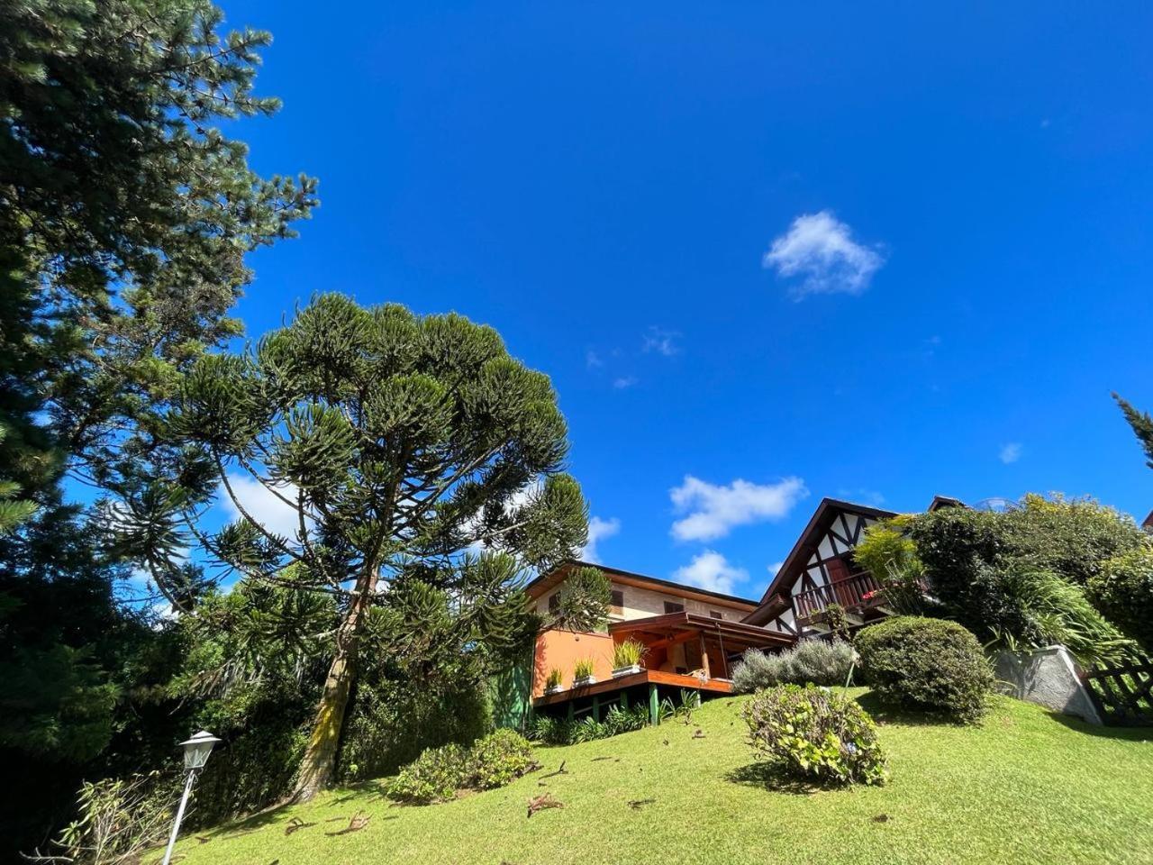 Linda Casa! Aconchegante E Com Otima Localizacao Villa Campos do Jordão Exteriör bild