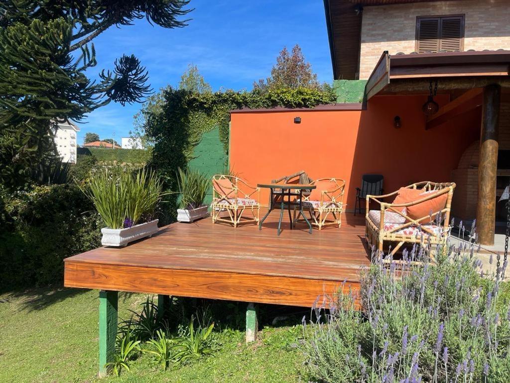 Linda Casa! Aconchegante E Com Otima Localizacao Villa Campos do Jordão Exteriör bild
